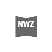 Nordwest-Zeitung NWZ Logo, grau